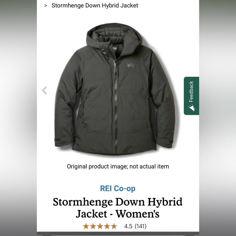 Stormhenge REI coat women’s